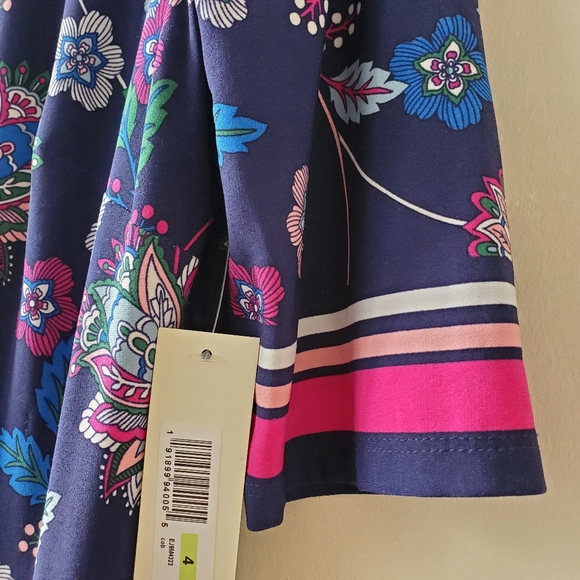 ELIZA J Floral Stripe Sheath Dress - Picture 6 of 10